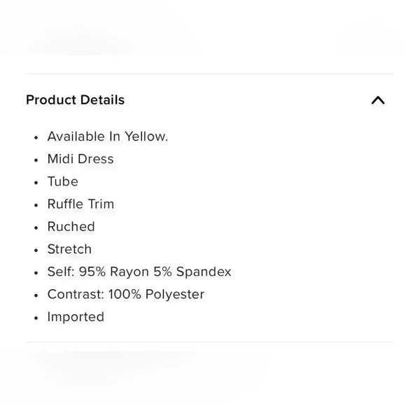 NWT yellow fashion nova Sunday brunch Ruched Midi Dress sz medium M - Picture 9 of 10